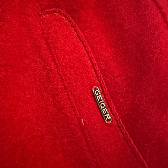 Geiger Collection Boiled Wool Coat - Picture 6 of 10